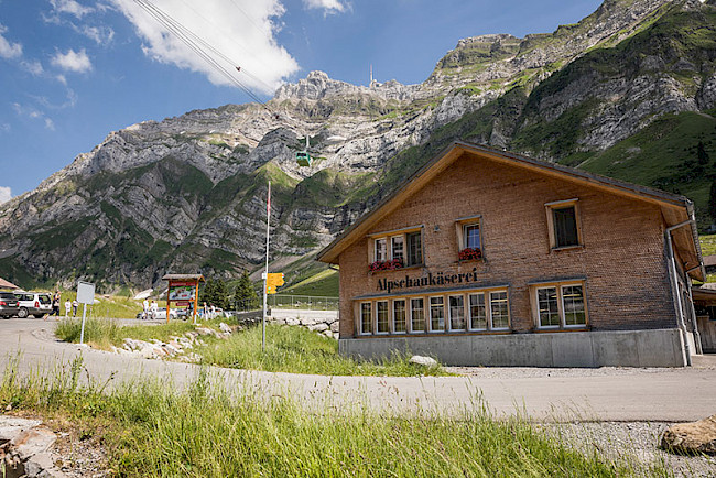 La fromagerie de démonstration Schwägalp