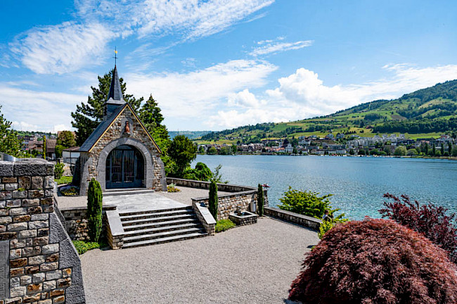 Chapelle d'Astrid / Promenade du lac de Küssnacht