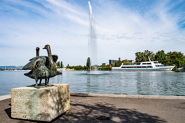 Promenade du lac de Zoug / Vieille ville