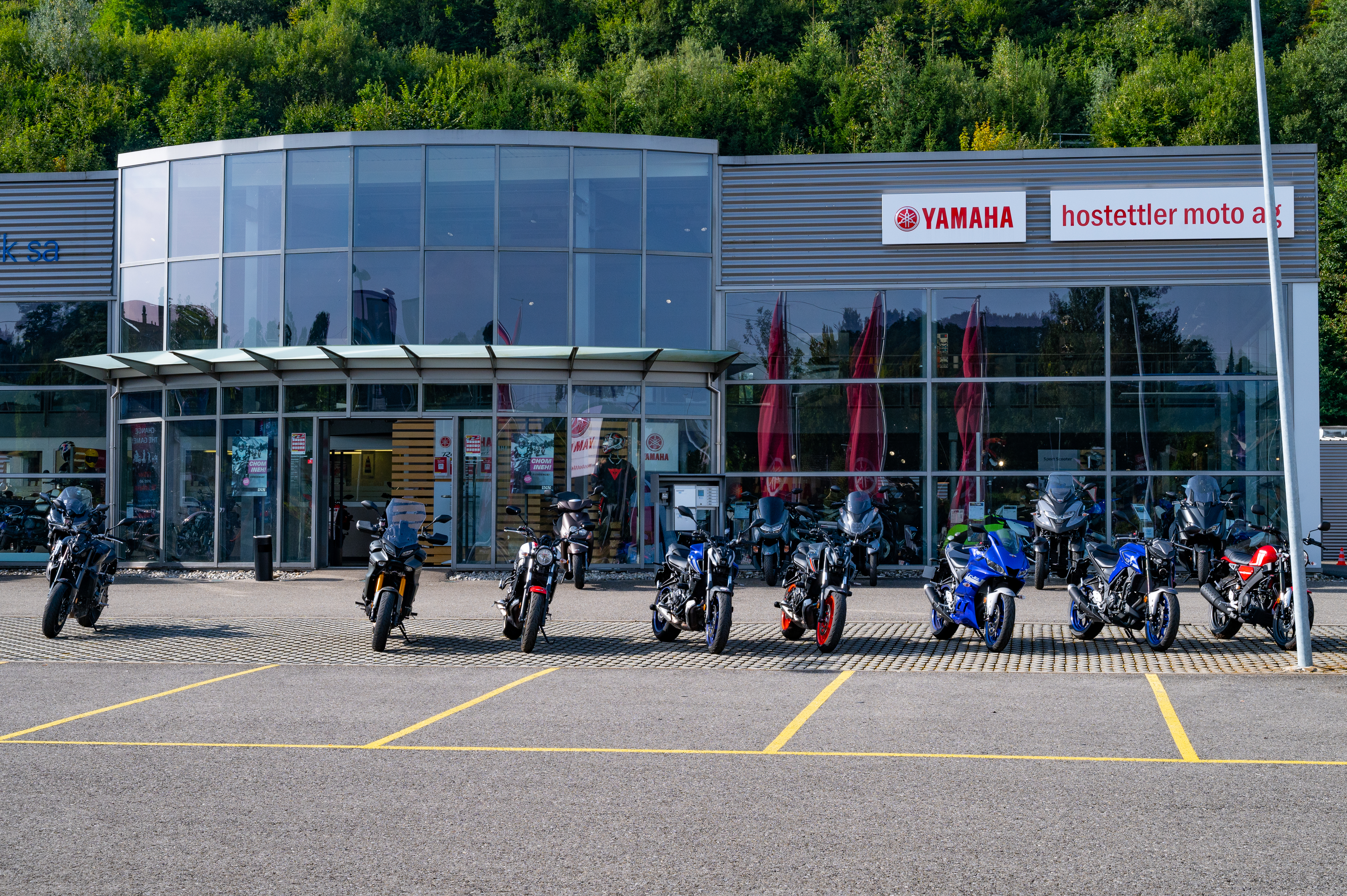 Ideale Tour für Motorradspass am Wochenende