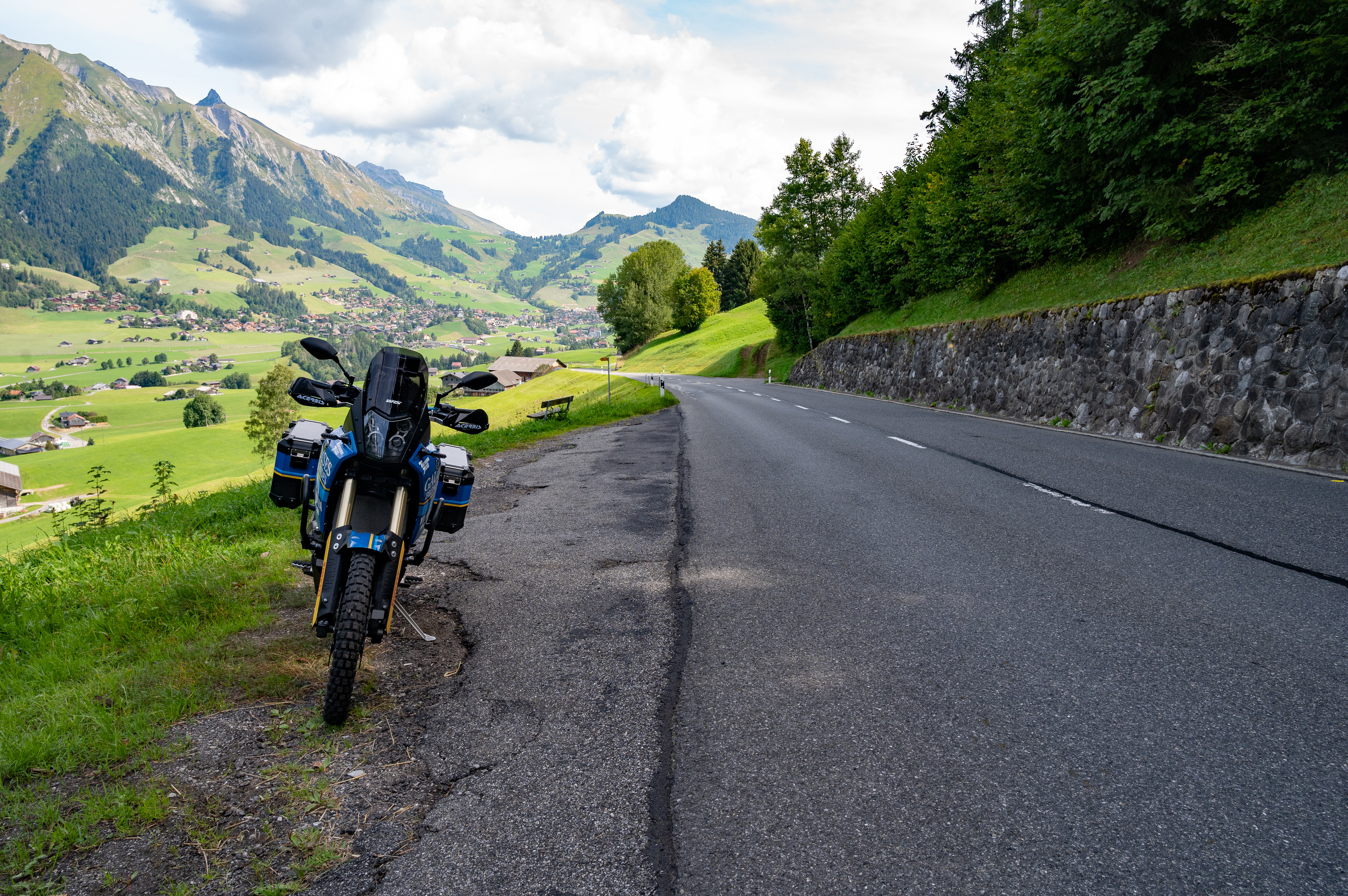 Ideale Tour für Motorradspass am Wochenende