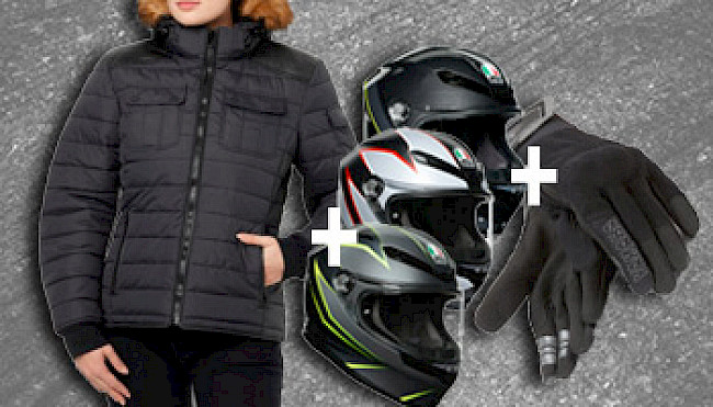 Paket für Motorradfahrerinnen
