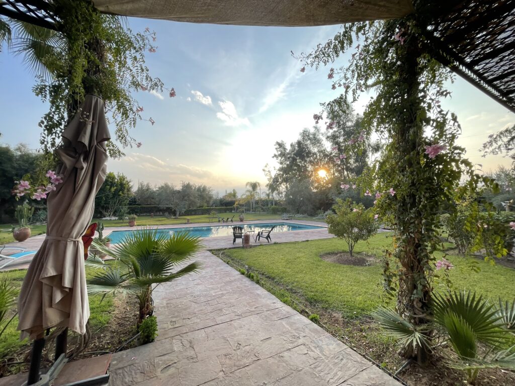 Début de la visite à Marrakech