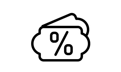 20 - 70 % Rabatt