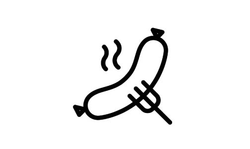 Bratwurst vom Grill